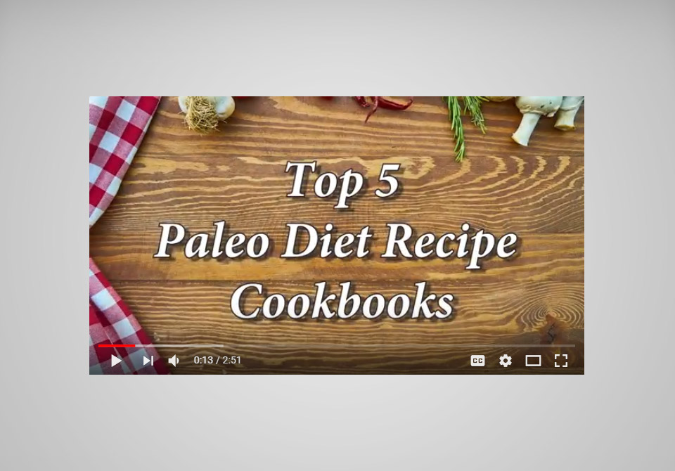 Paleo Diet Recipe Cookbook